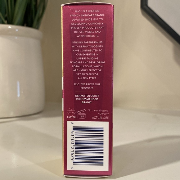 RoC Retinol Correxion Line Smoothing Eye Cream - NEVER USED!!  beauty skincare - Picture 4 of 4